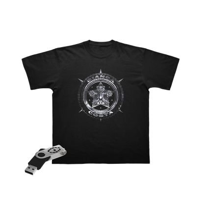 PACK CLE USB + TSHIRT NOIR OU BLANC