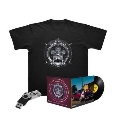 PACK CLE USB + LP "GRINGA" + TSHIRT NOIR OU BLANC