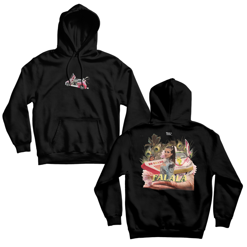 SWEAT CAPUCHE "FALALA" NOIR