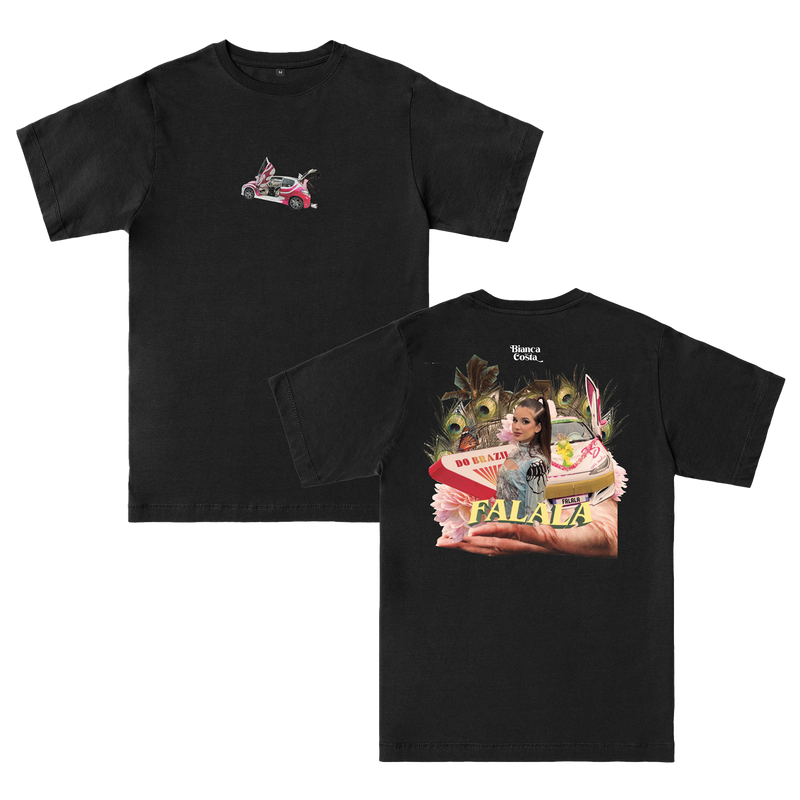 T SHIRT "FALALA" NOIR